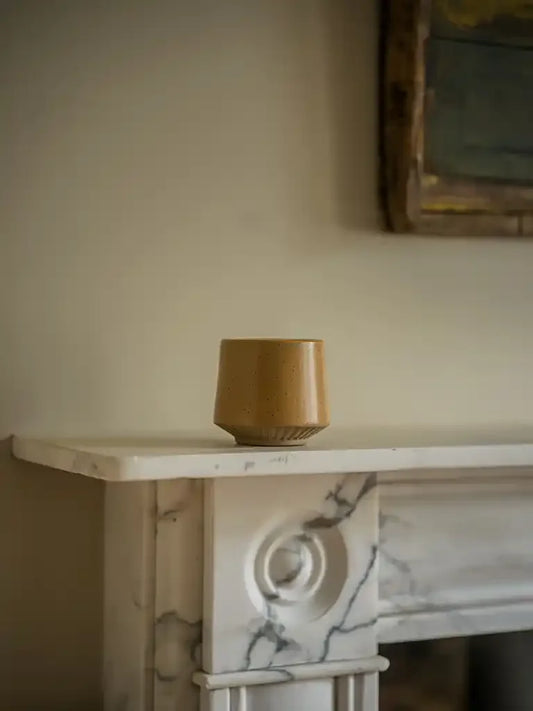 THE TIDAL TEA BOWL/CUP| DRIFT SAND | STONEWARE | THE INTERIORS YARD