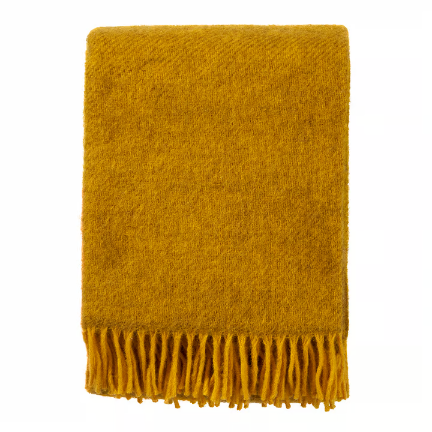 GOTLAND WOOL THROW | VARIOUS COLOURS | KLIPPAN YLLEFABRIK