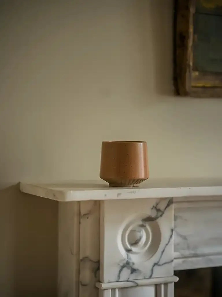 THE TIDAL TEA BOWL/CUP| NORFOLK CLAY| STONEWARE | THE INTERIORS YARD