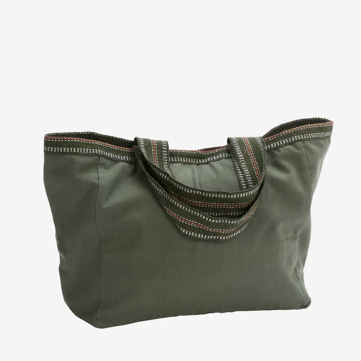 COTTON TOTE BAG | DUSTY GREEN | MADAM STOLTZ