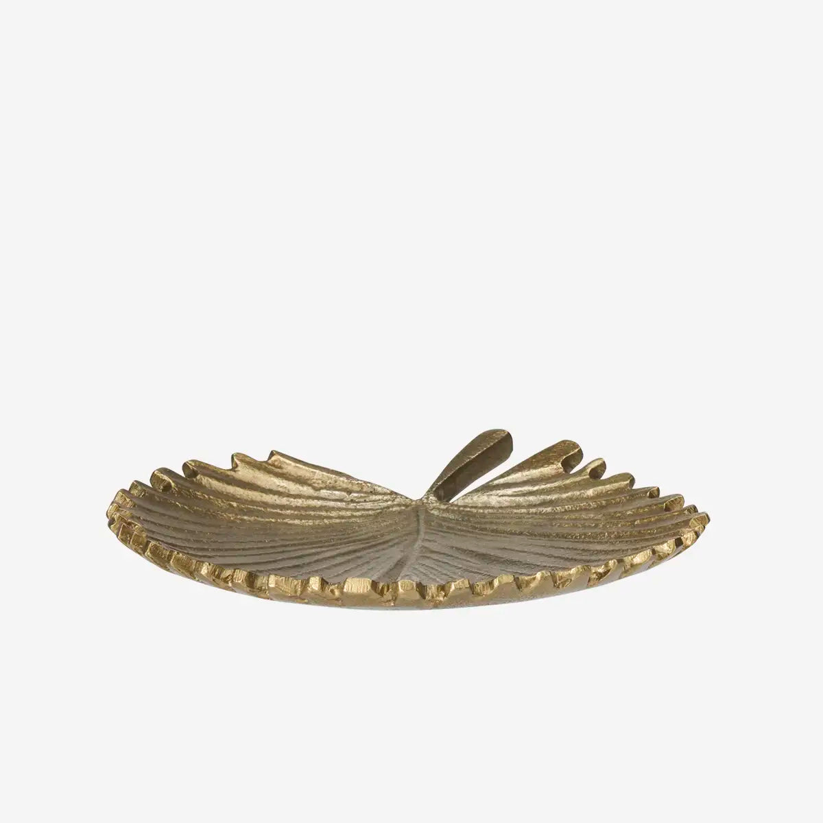 ALUMINIUM LEAF TRAY | ANTIQUE BRASS | MADAM STOLTZ