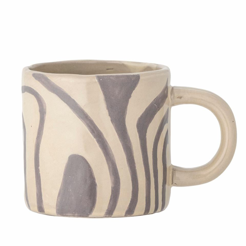 NINKA MUG | GREY| STONEWARE | BLOOMINGVILLE