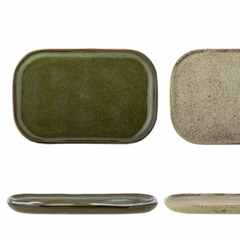 ADDISON PLATE | DARK GREEN | BLOOMINGVILLE