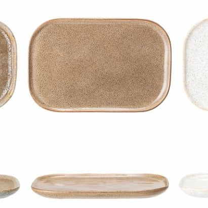 ADDISON PLATE | BROWN | BLOOMINGVILLE