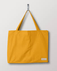 USKEES CLOTHING | LARGE TOTE | YELLOW