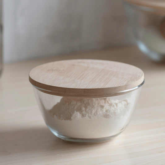 STORAGE BOWL WITH BAMBOO LID |SMALL |GARDEN TRADING