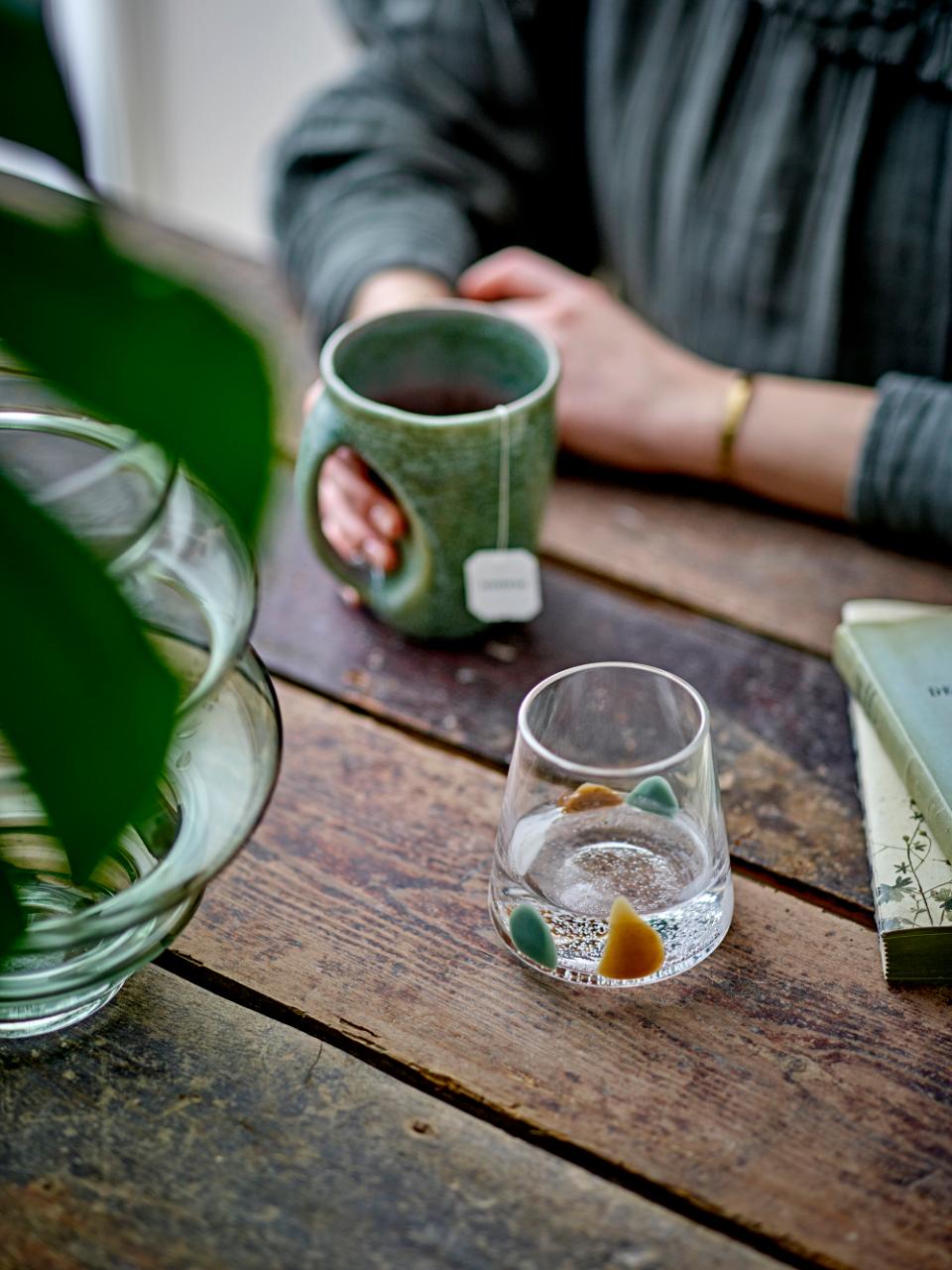 GILDOR DRINKING GLASS | BROWN | BLOOMINGVILLE