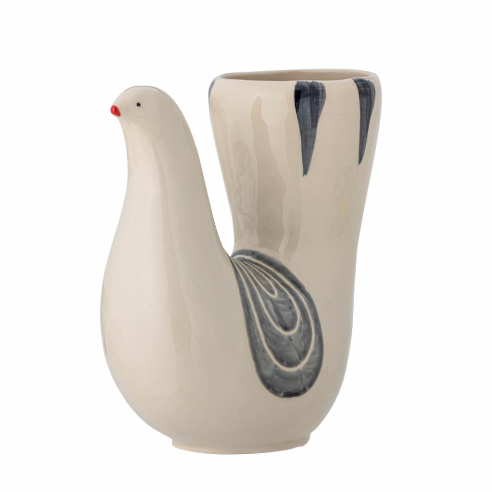 TRUDY VASE | STONEWARE | WHITE | BLOOMINGVILLE