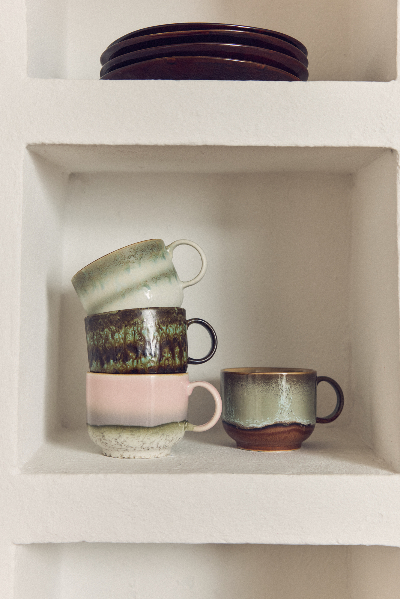 HKLIVING | 70s TEA CUP | SET OF 2 | NOVA