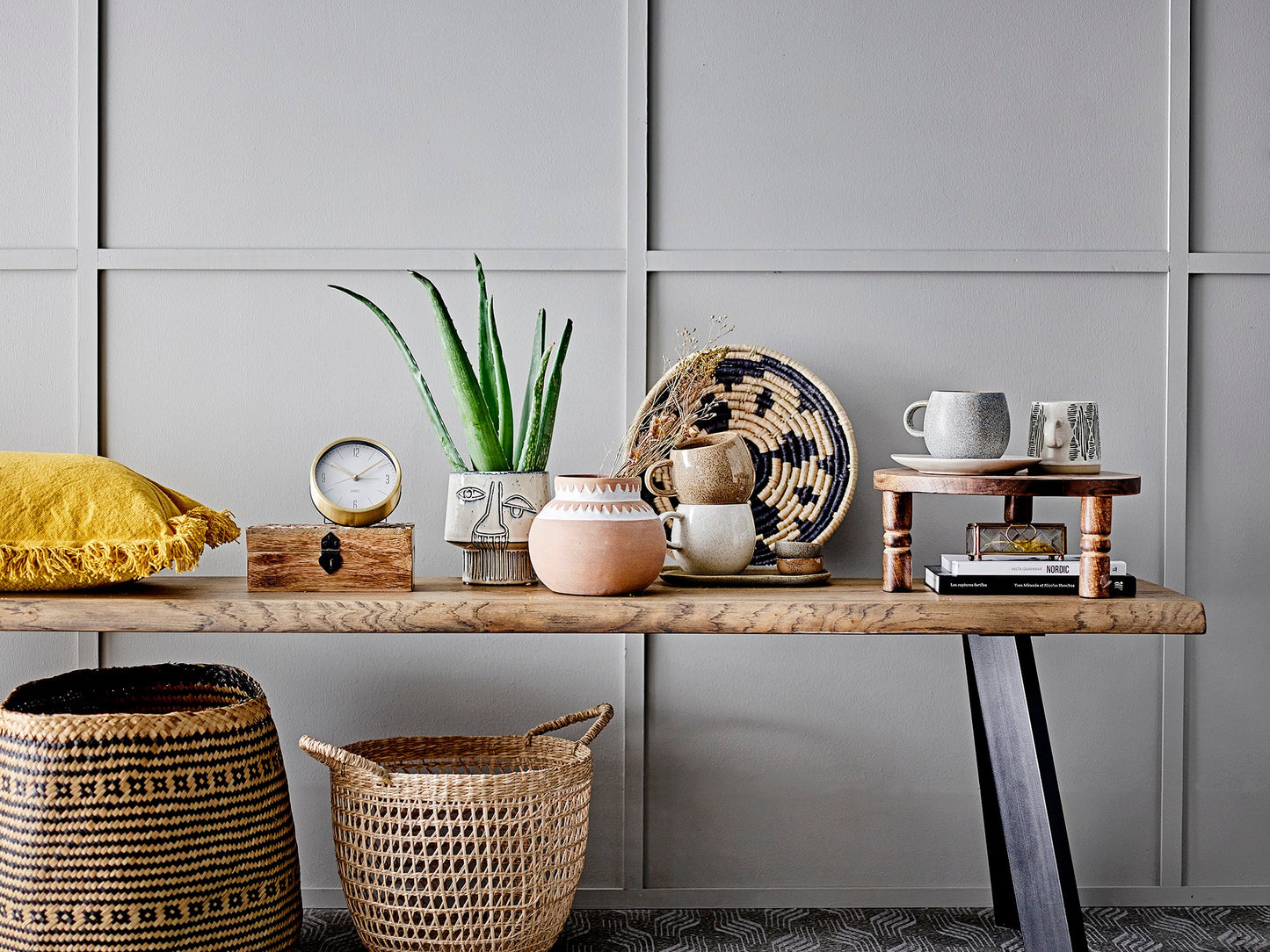 ADDISON PLATE | GREY | BLOOMINGVILLE