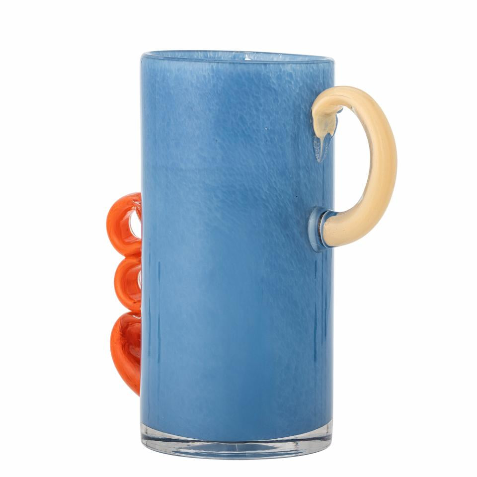 CARLIE VASE | BLUE | GLASS | BLOOMINGVILLE