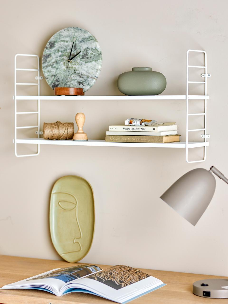 JOAKIM TABLE CLOCK | GREY | MARBLE | BLOOMINGVILLE