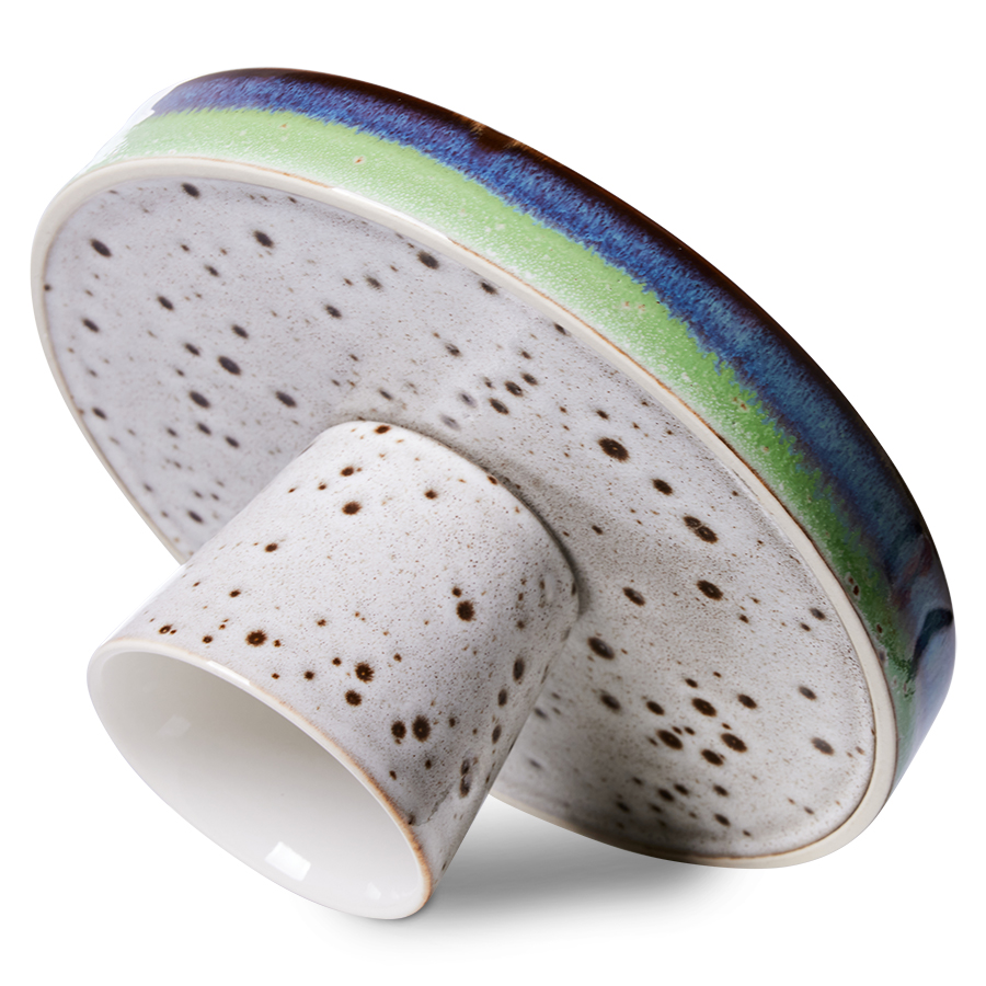 HKLIVING | 70s CERAMICS | BOWL ON BASE | COMET