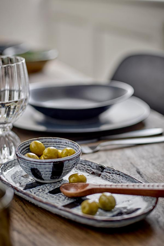 EVER BOWL | BLOOMINGVILLE | STONEWARE |BLUE