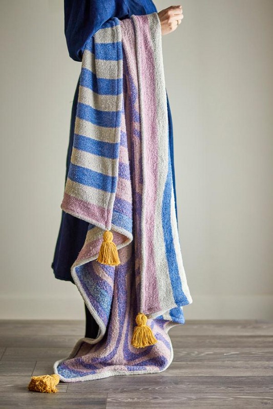 ARLIE THROW | BLOOMINGVILLE | VARIOUS COLOURS |RECYCLED COTTON