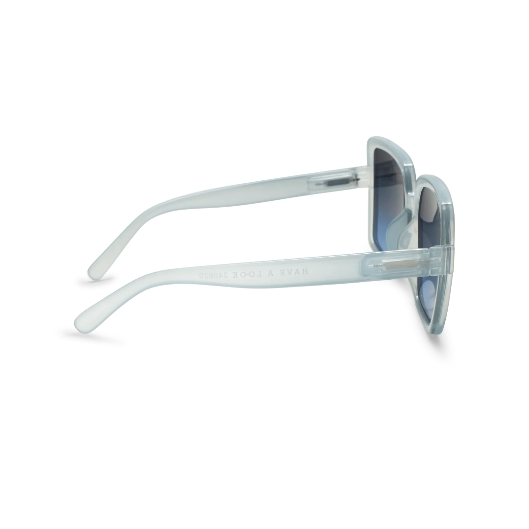 HAVE A LOOK SUNGLASSES | SQUARE XL | DOVE BLUE
