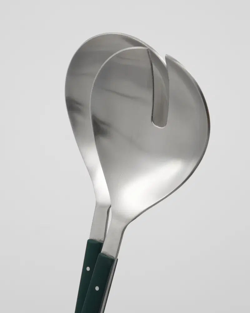 SALAD SET | HOUSE DOCTOR | DARK GREEN | STAINLESS STEEL