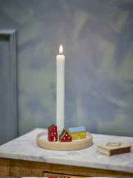 COZE CANDLE HOLDER | WHITE | STONEWARE | BLOOMINGVILLE