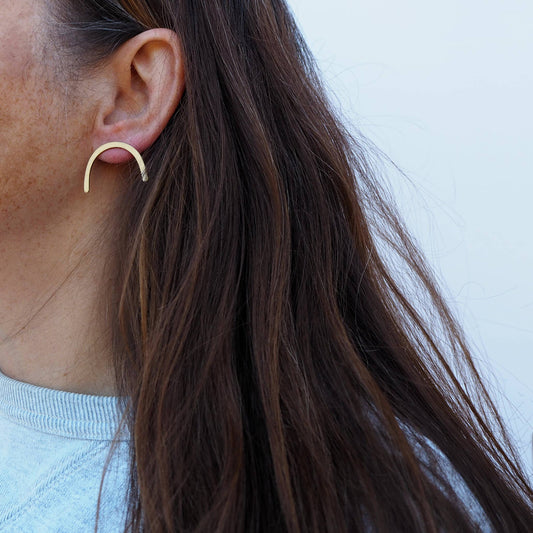 Custom Made - Curve Earrings