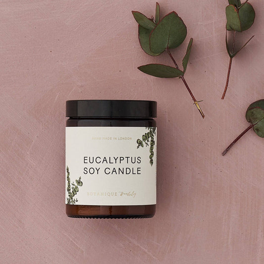 Botanique Workshop - Hand-poured Eucalyptus scented Soy Candles