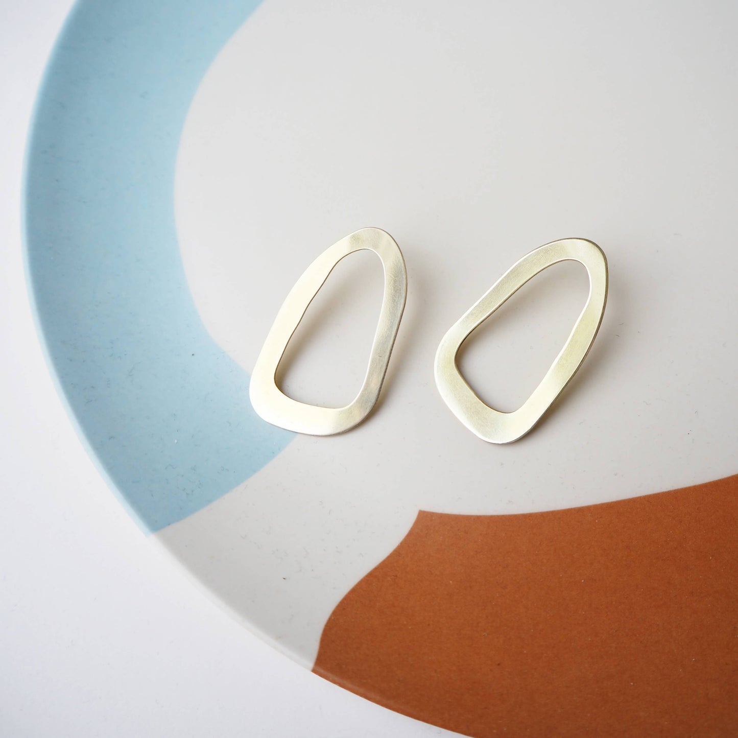 Custom Made - Lac Statement Stud Earrings