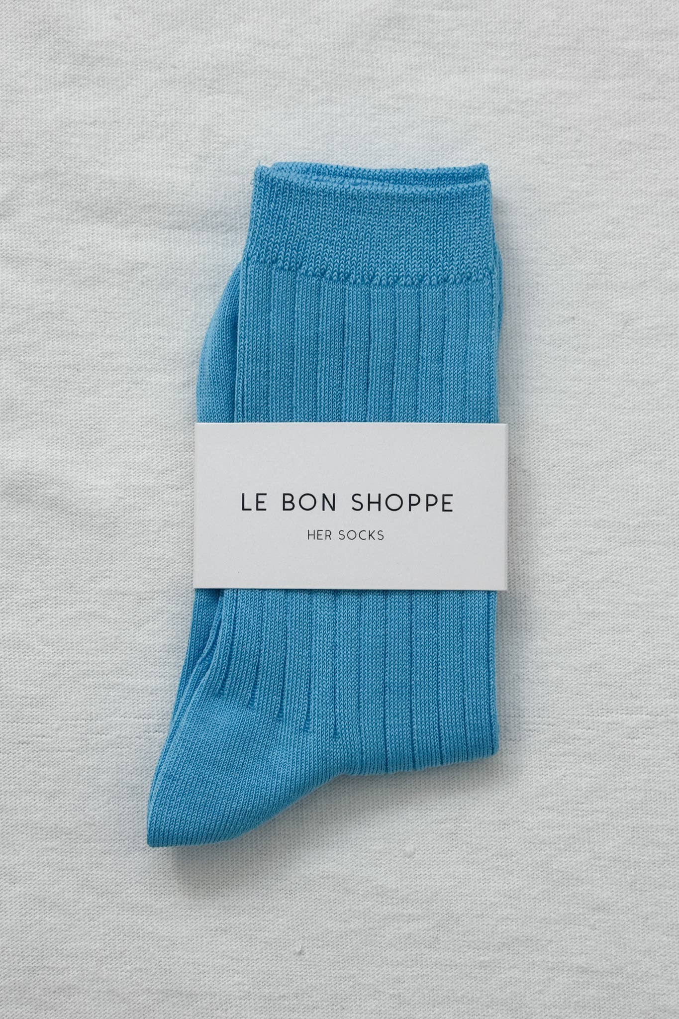 HER SOCKS | VARIOUS COLOURS | MERCERIZED COMBED COTTON RIB | LE BON SHOPPE