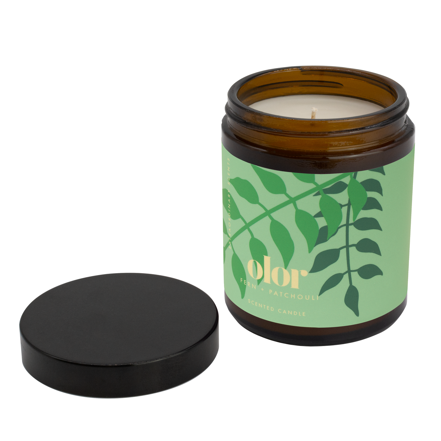 OLOR - Fern + Patchouli Jar Candle