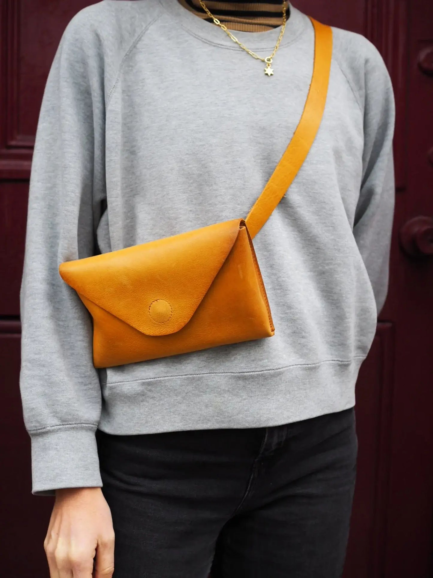 Roake Studio - Betty Leather Belt Bag - Honey
