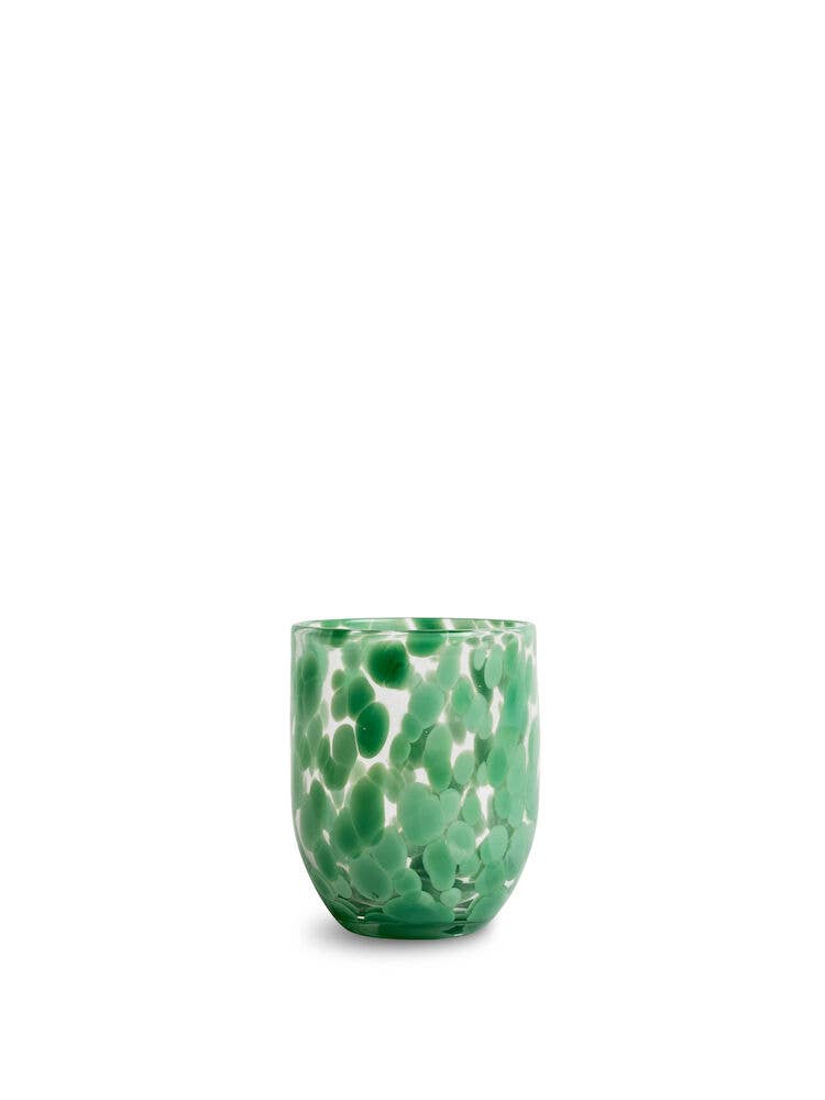 BYON Design Glass Messy - Poppy Colours Confetti: Green