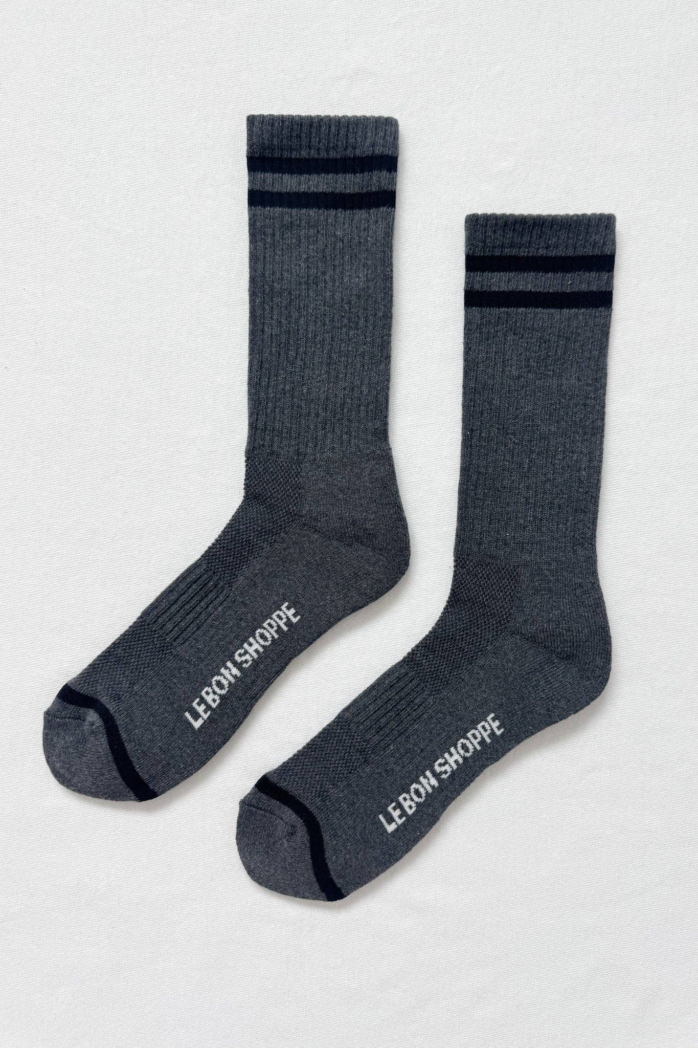 EXTENDED BOYFRIEND SOCKS | VARIOUS COLOURS | LE BON SHOPPE,