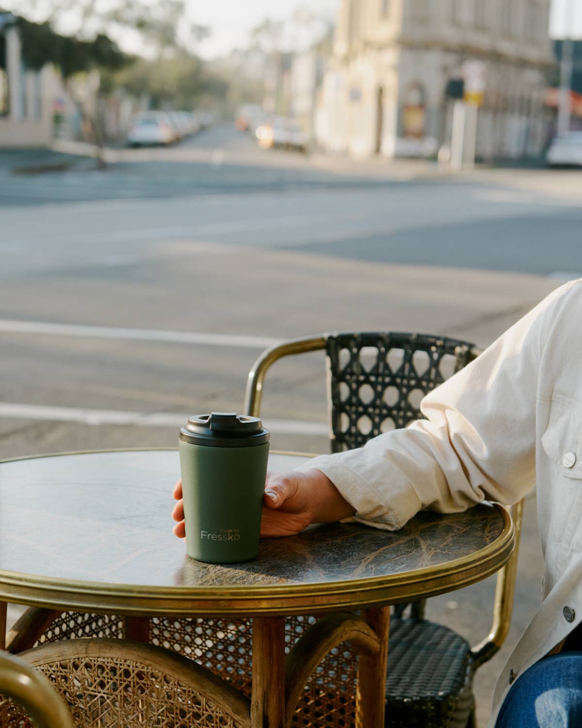Made By Fressko - Khaki - Reusable Cup (Stainless Steel)
