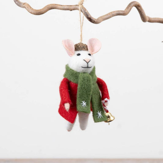 Gainsborough Giftware x Portland Living - Acorn Hat Mouse Hanger, 10cm