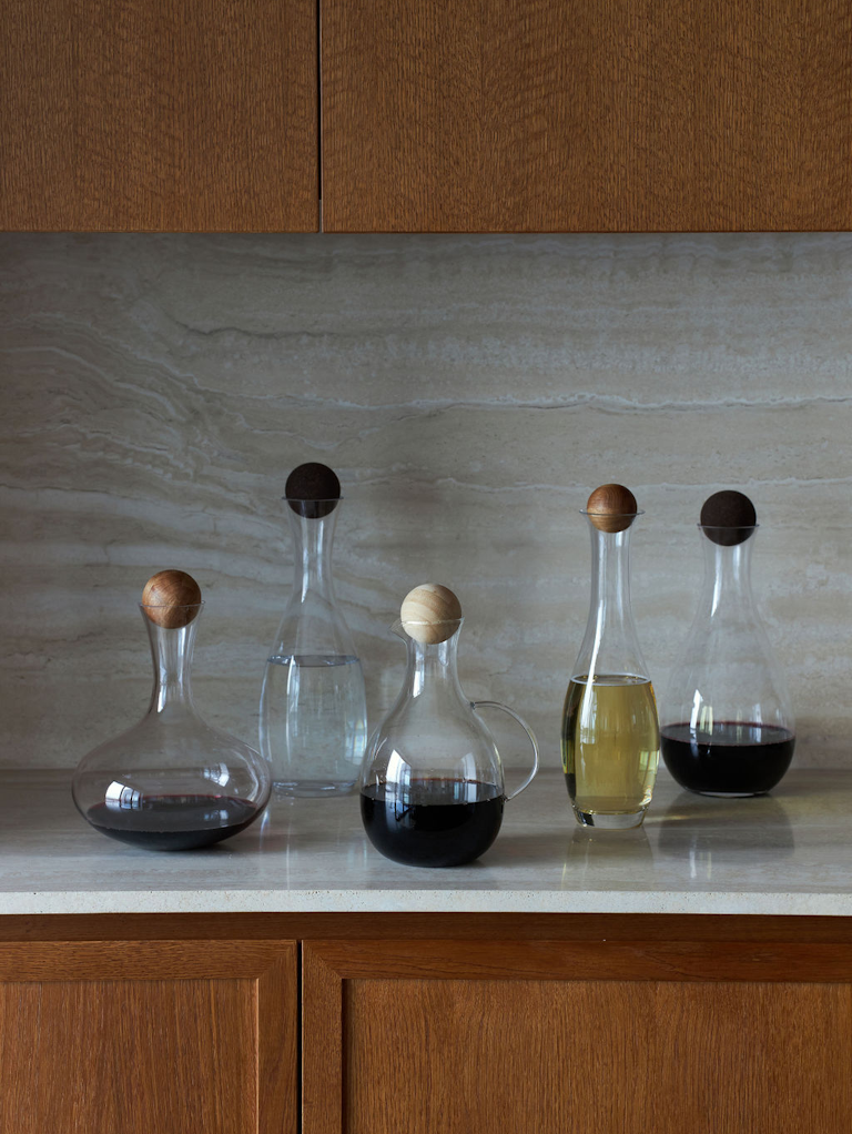 Sagaform AB - Sagaform Nature Carafe With Oak Stopper 1L