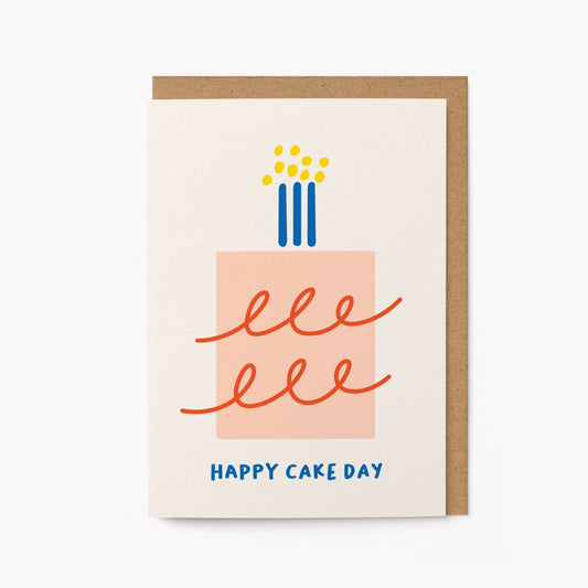 Graphic Factory - Happy Cake Day - Birthday card