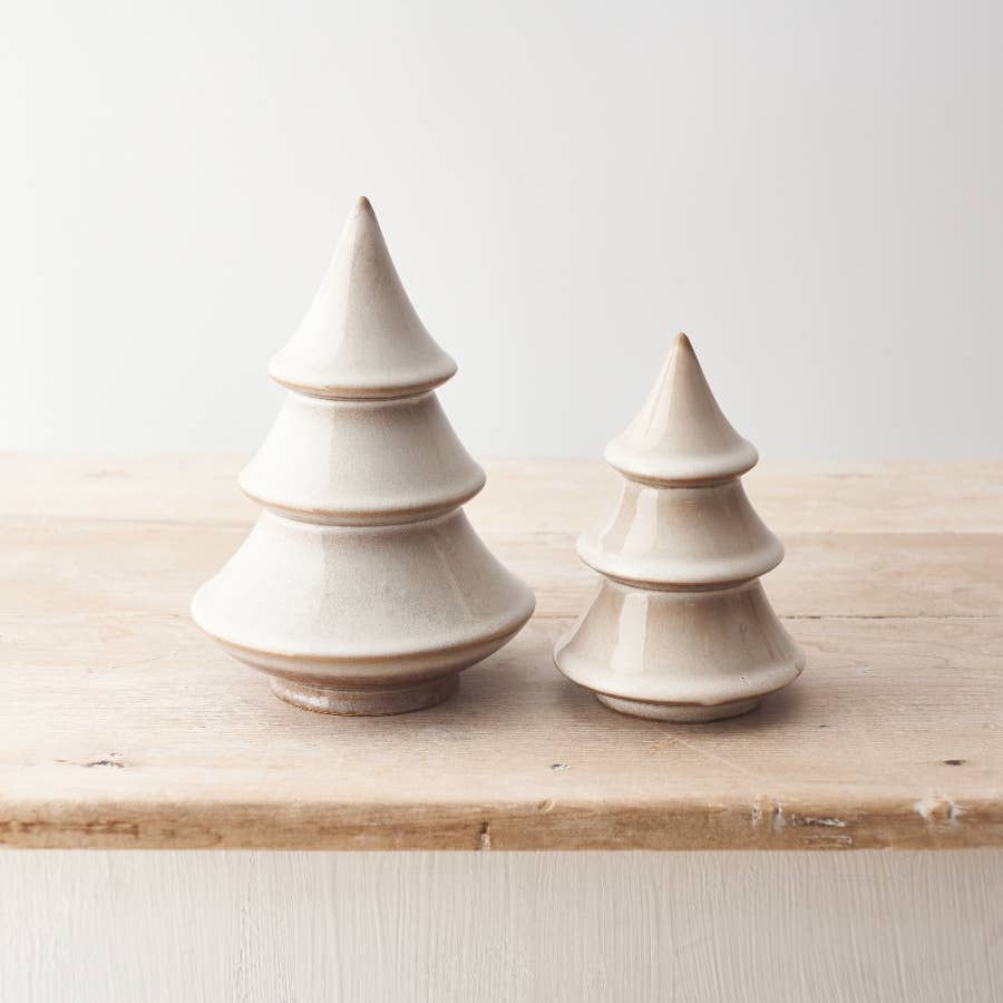 LARGE NATURAL CERAMIC TREE 14.5cm