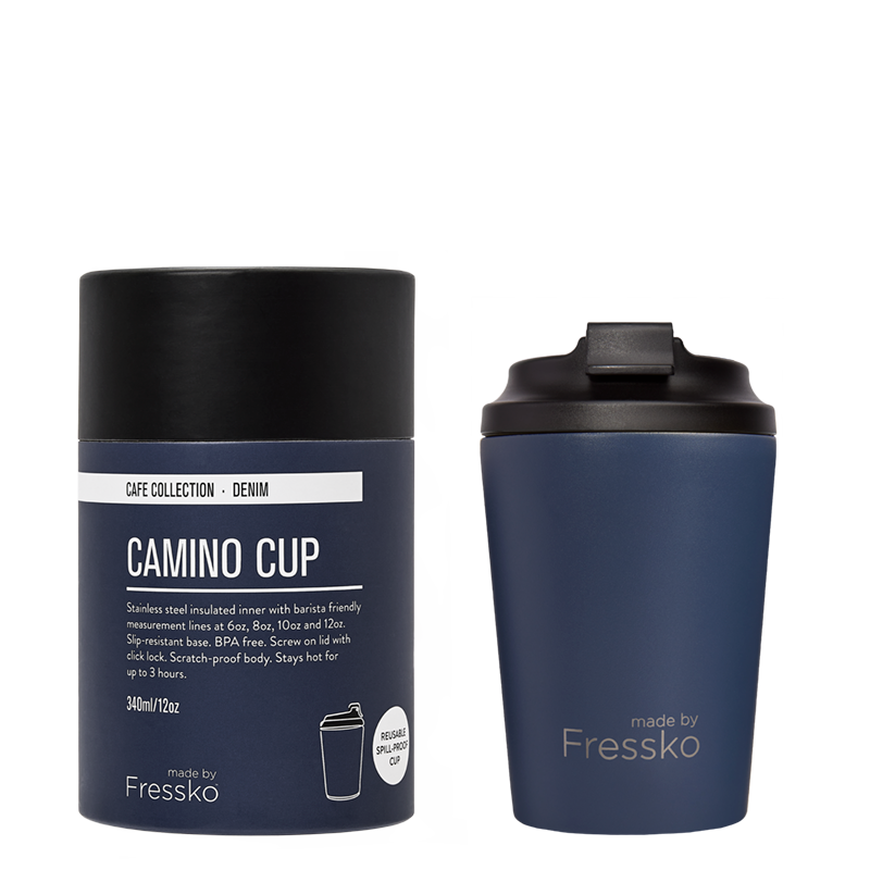 Made By Fressko - Denim - Reusable Cup (Stainless Steel)