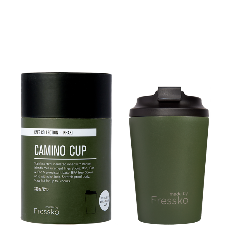Made By Fressko - Khaki - Reusable Cup (Stainless Steel)