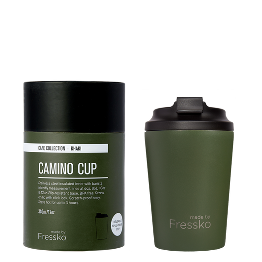 Made By Fressko - Khaki - Reusable Cup (Stainless Steel)
