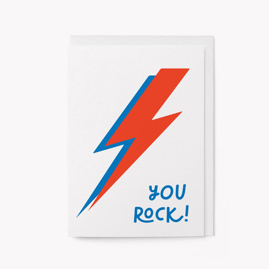 Graphic Factory - You Rock - Greeting Card