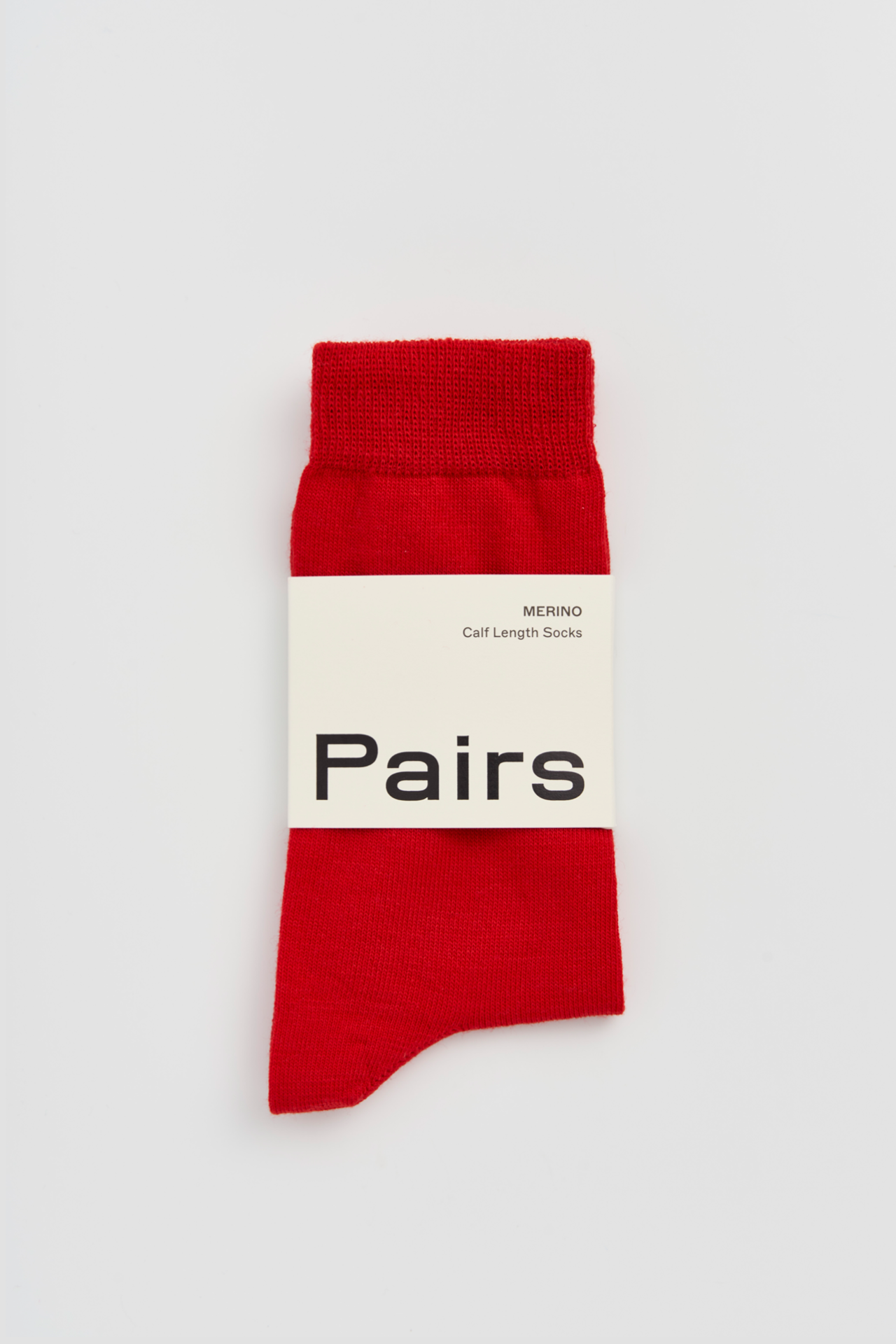 POSTBOX RED MERINO WOOL SOCKS |  PAIRS SOCKS | SIZE 4-7