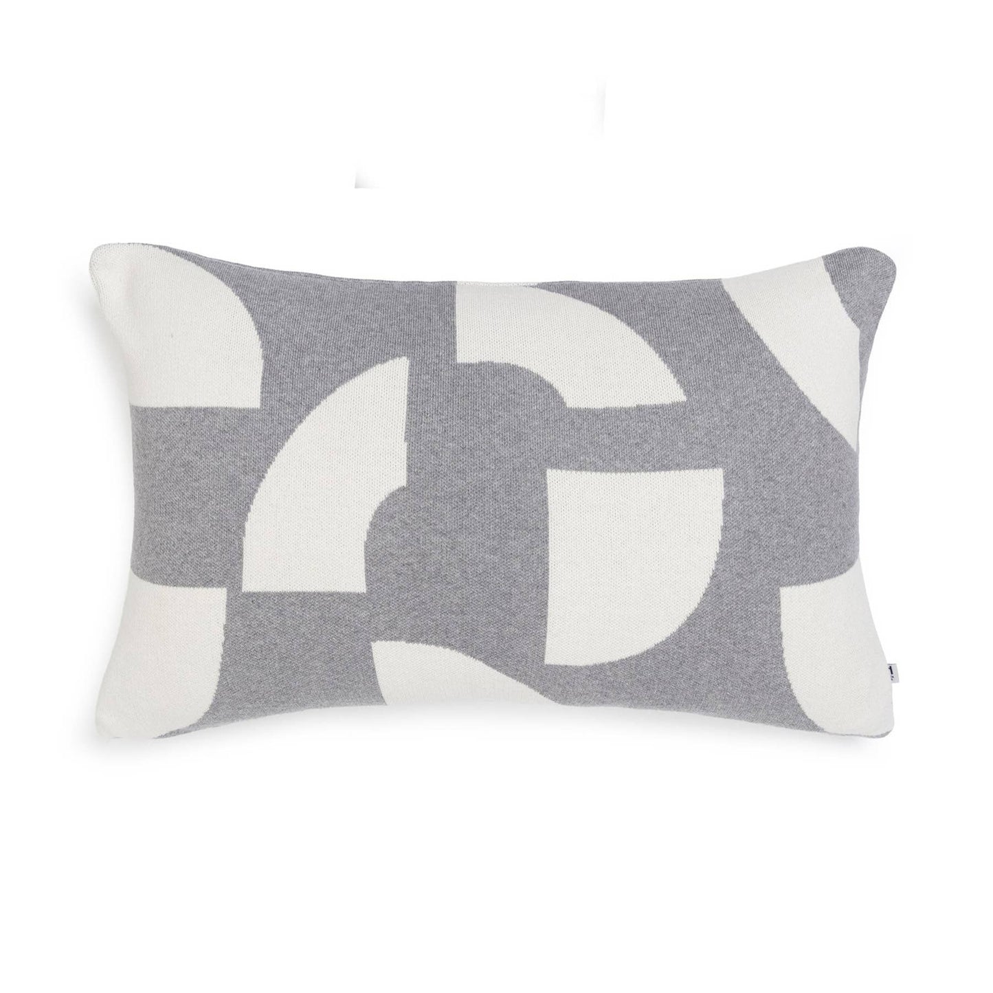 Sophie Home Ltd - Cotton Knit Throw Pillow/Cushion - Deko Grey