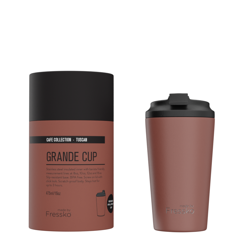 Made By Fressko - Tuscan - Reusable Cup (Stainless Steel)