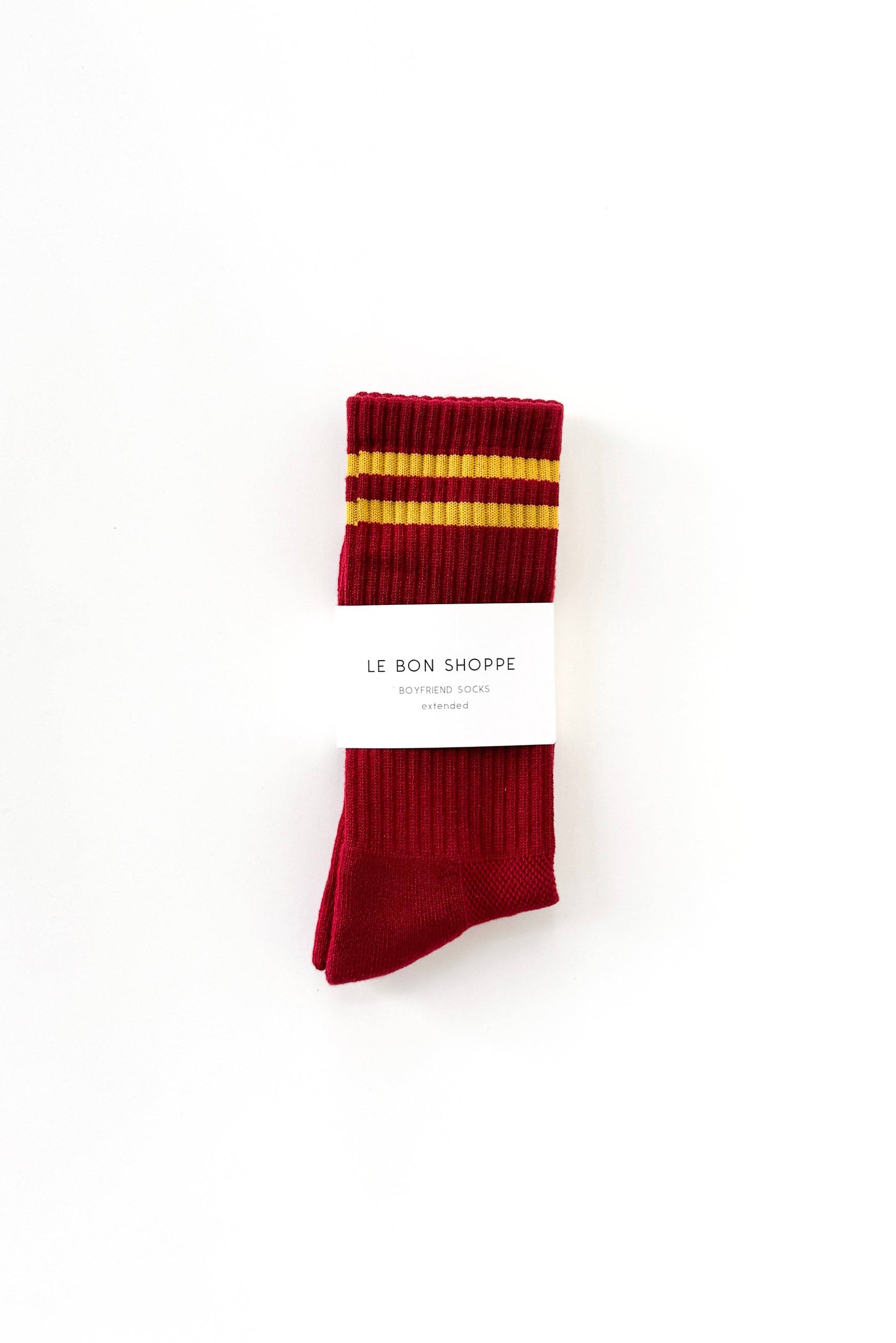 EXTENDED BOYFRIEND SOCKS | VARIOUS COLOURS | LE BON SHOPPE,