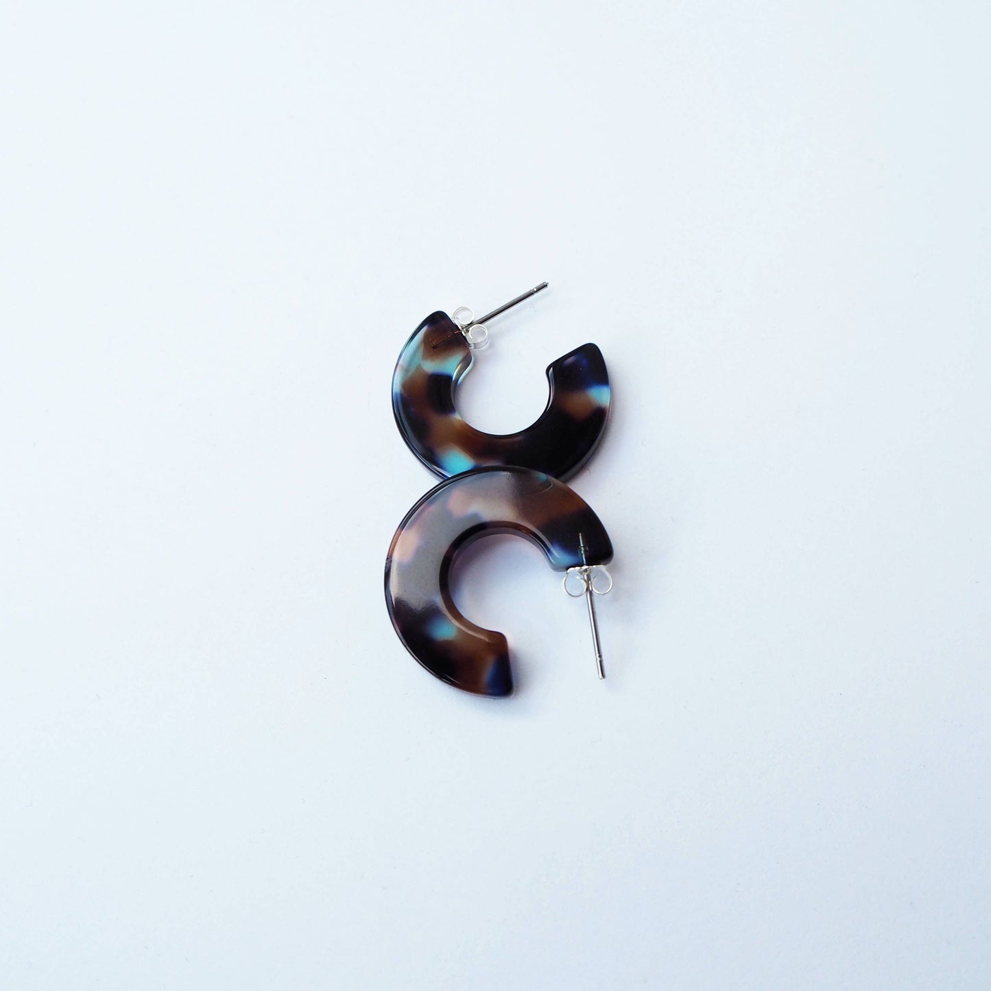 Custom Made - Coral Mini Hoop Earrings