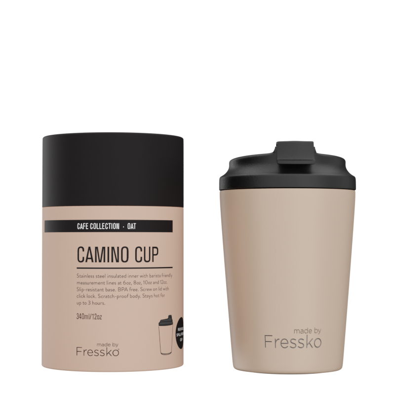 Made By Fressko - Oat - Reusable Cup (Stainless Steel)