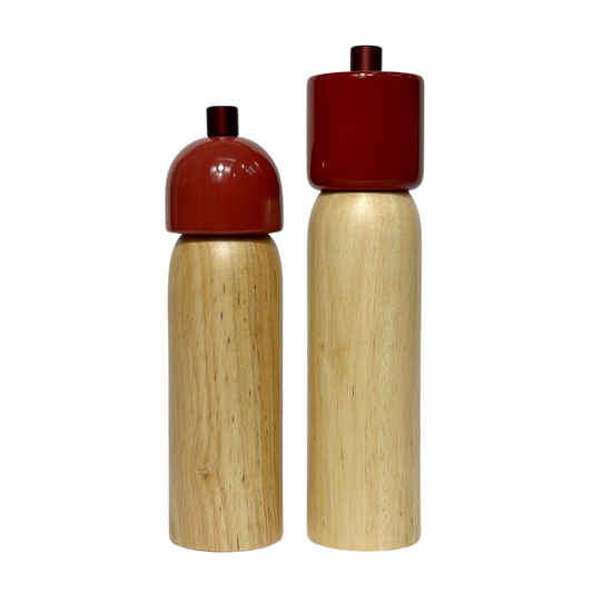 MÆGEN - Salt & Pepper Grinder - Red & Red