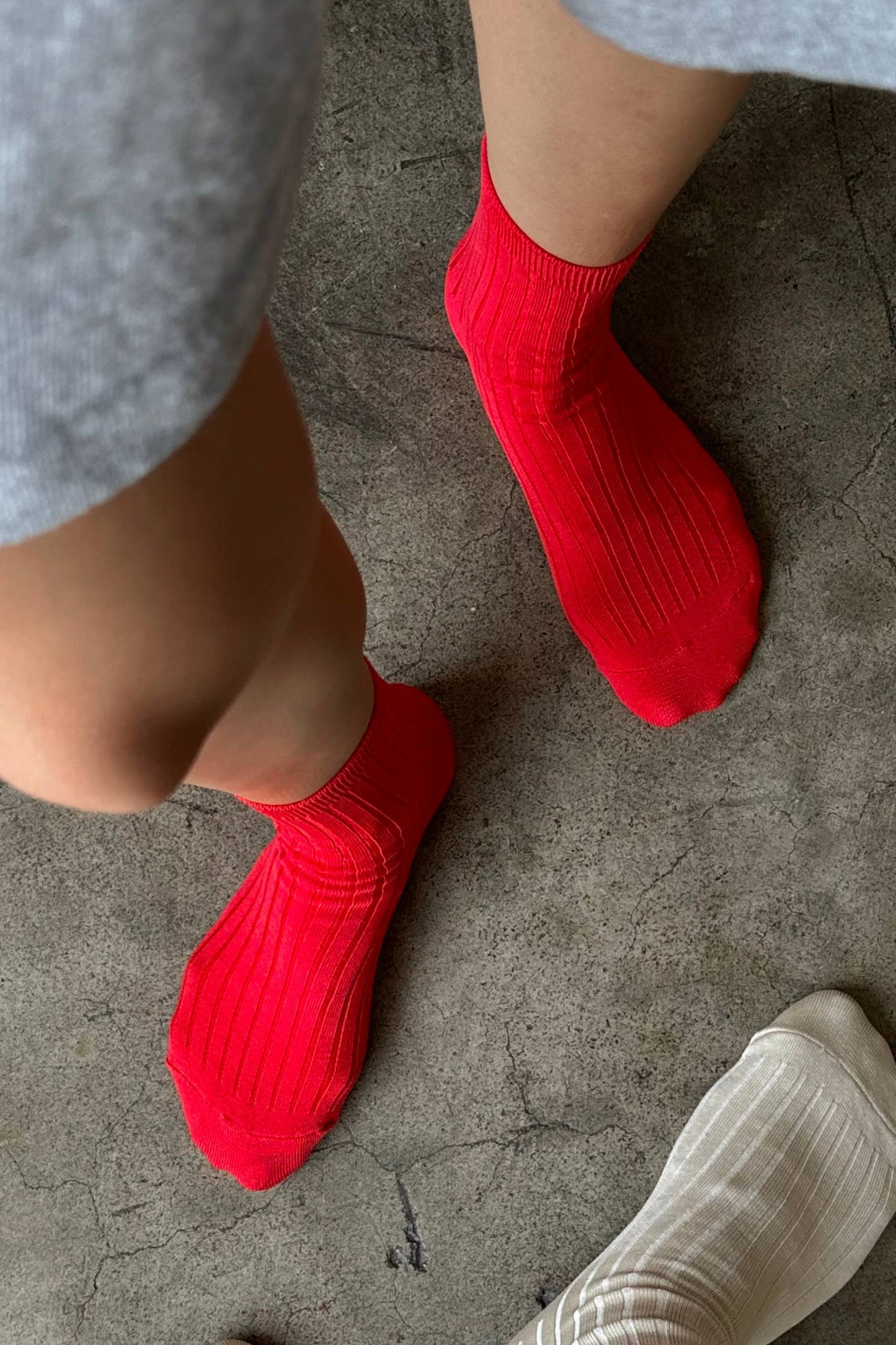 HER SOCKS | VARIOUS COLOURS | MERCERIZED COMBED COTTON RIB | LE BON SHOPPE