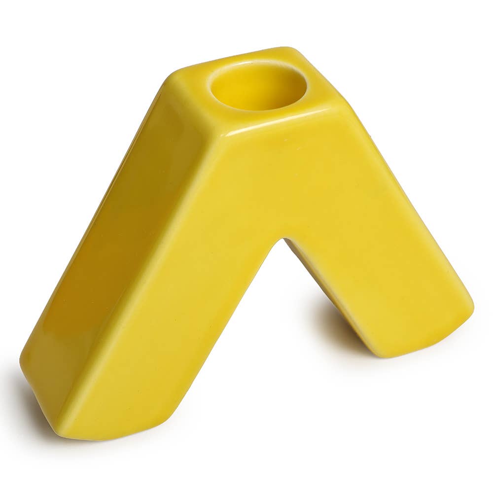 not the girl who misses much - Candle holder whywhy Citrus Yellow