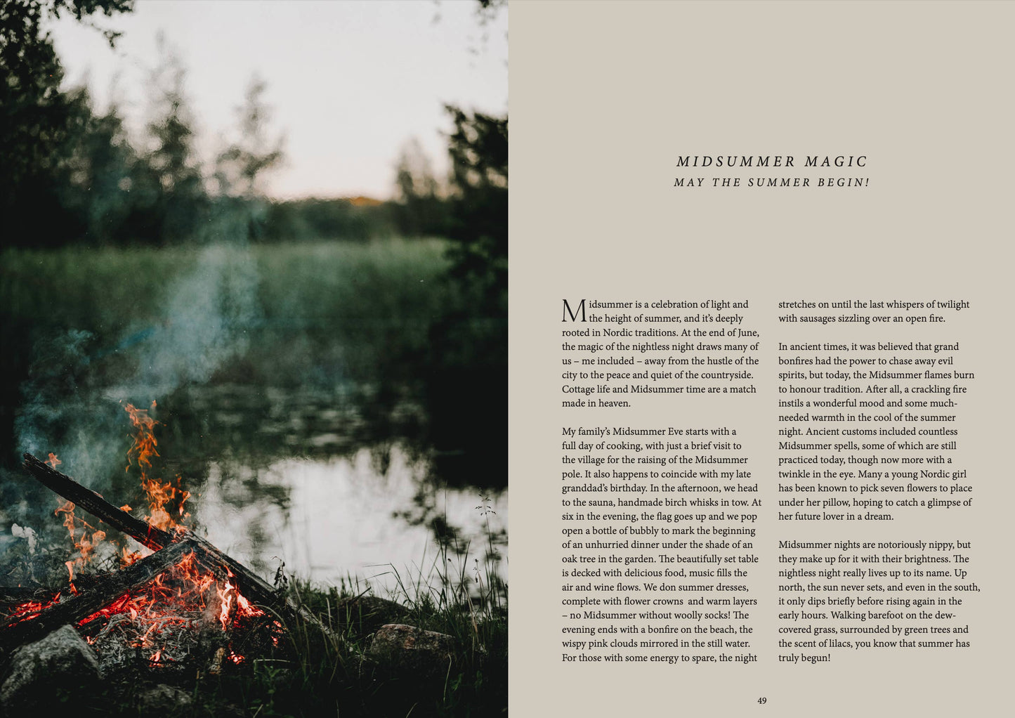 Cozy Publishing - Nordic Summer Cookbook