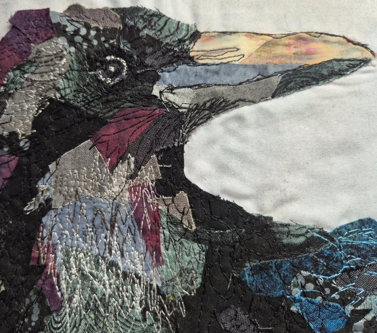 TEXTILE BIRD WORKSHOP WITH THREADY FLOCK. SATURDAY 17 OCTOBER 9.30am - 4pm